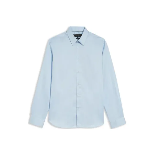 TED Baker Светло-Синие Мужские Рубашки
