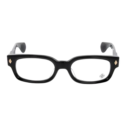 Chrome Hearts Прямоугольные Оправы для Очков Мужские Черные