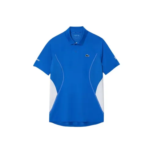 LACOSTE Collaboration Djokovic Collaboration Темно-синий Мужское Поло