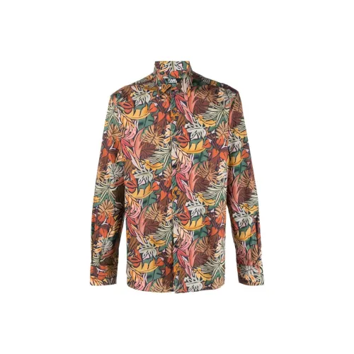 Karl Lagerfeld Рубашка Мужская Многоцветная