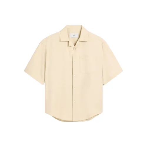 AMIPARIS Рубашка Мужская Светлый Бежевый