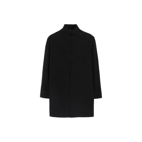 Yohji Yamamoto Pour Homme SS25 Рубашка Мужская Черная