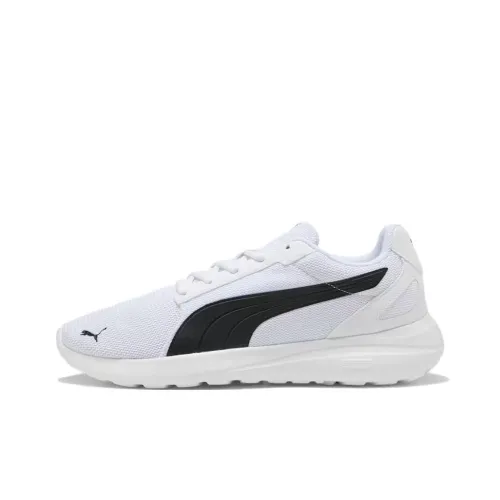 PUMA Softride Slip-Resistant Abrasion-Resistant Low Top Casual Running Shoes Unisex White PUMA Softride Противоскользящие Аbrasion-Resistant Низкие Кеды Повседневные Беговые Кроссовки Унисекс Белые
