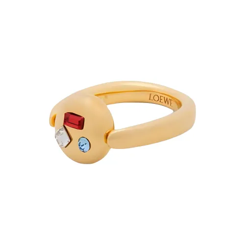 LOEWE Серебряные Кольца Женские Золотые