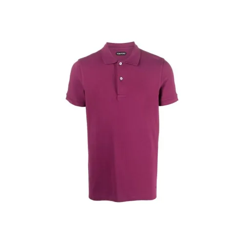 TOM FORD Поло Мужское Фиолетовое