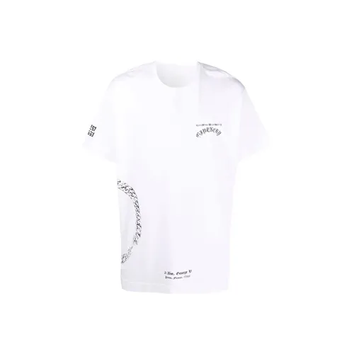 GIVENCHY Белая Мужская T-Рубашка