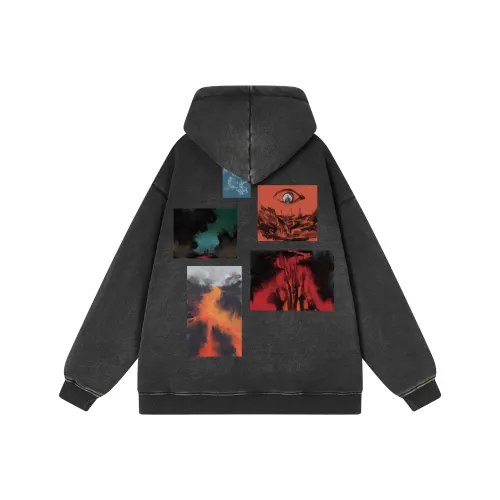 FAKE VINTAGE Толстовка Унисекс Черный