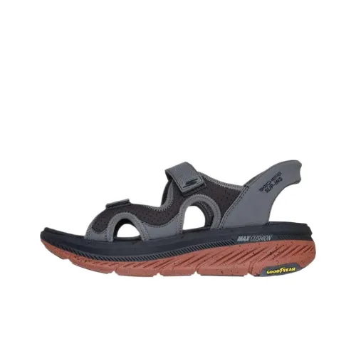Skechers Max Cushioning Premier 2,0 Пляжные сандалии Серый Мужской
