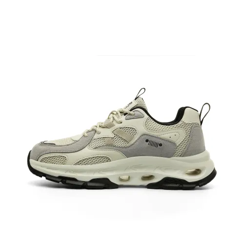 JEEP SPIRIT Низкий топ толстая подошва кроссовки мужские Луна Пыль серый