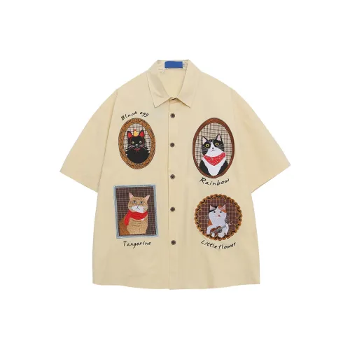 GBXM Бежевый Унисекс Рубашки