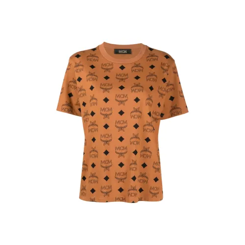 MCM Коньяк Унисекс T Рубашки