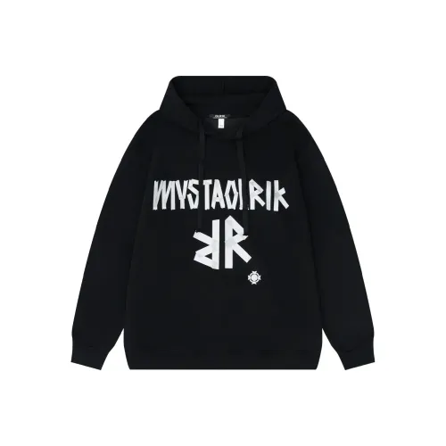 OLRIK Черная унисекс толстовка