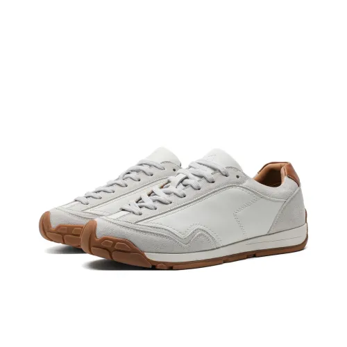 KUNGFUDEER Line Collection Низкий Топ Повседневная Обувь Унисекс Белый