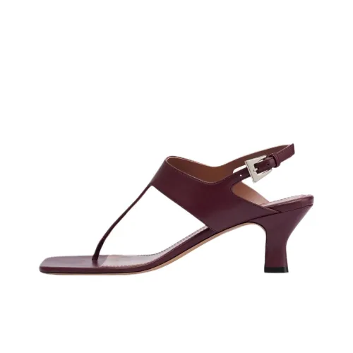 Paris Texas Portofino One Strap Sandals 5,5cm Women's Red Париж Техас Портофино One Ремешок Сандалии 5,5см Женские Красные