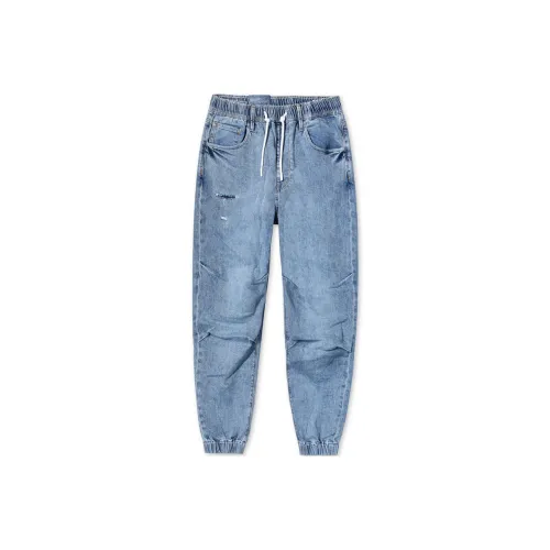 ABLE JEANS Мужской Винтаж Небесно-Синий