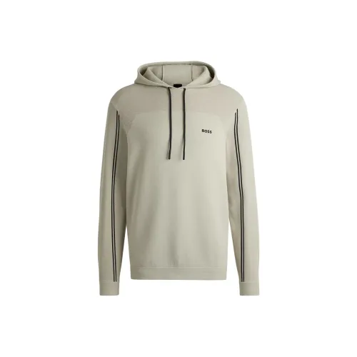 Hugo Boss Светлый Бежевый Мужские Свитшоты