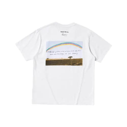 UNIQLO UNIQLO Серия Peace for All T-Рубашка Унисекс Белая