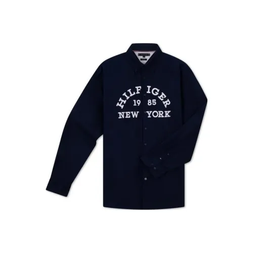 Tommy Hilfiger Морской Синий DCC Мужские Рубашки