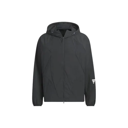 Adidas FOS FUTURE STYLE WOVEN JACKET Men's Charcoal Black