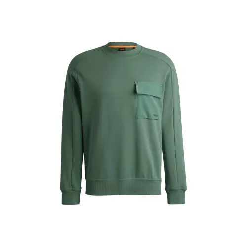 Hugo Boss SS24 Свитшот Men's Natural Green