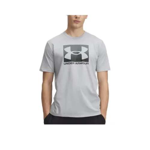 Under Armour Boxed T-Shirt Мужская Серого цвета