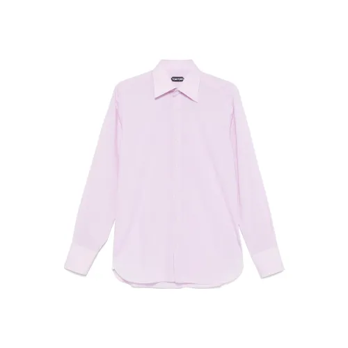 TOM FORD Светло-розовые Мужские Рубашки