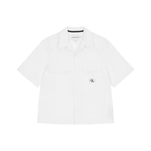 Calvin Klein Белые Мужские Рубашки