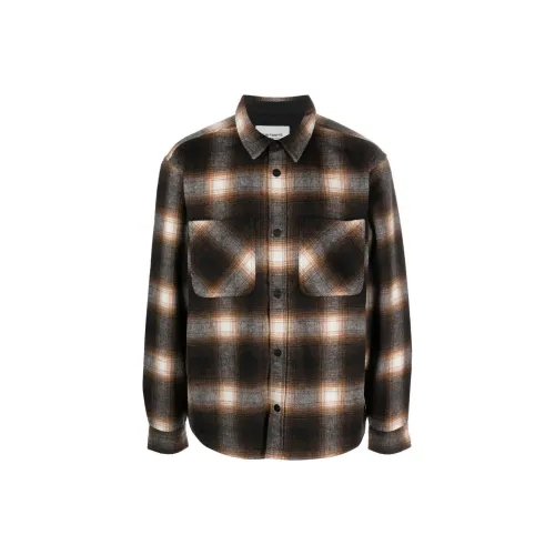 Carhartt WIP Коричневые Мужские Рубашки