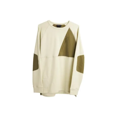 BURTON Экрю/Зеленый Мужские Свитшоты