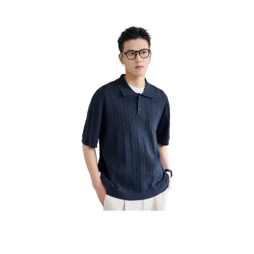 A.B.X Летний Пуловер с отложным воротником короткий рукав поло унисекс