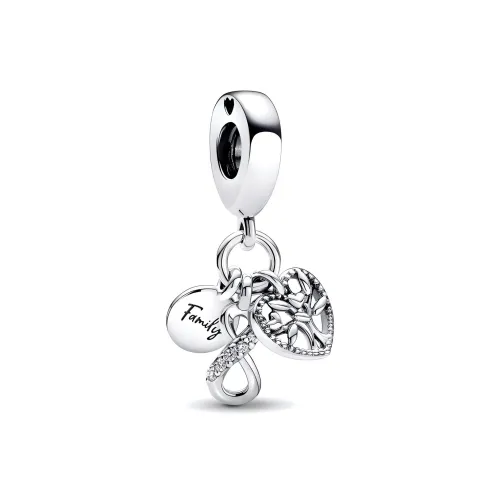 Pandora Moments 925 Серебро, Синтетический Кубический Цирконий Ювелирные аксессуары Серебро Женские