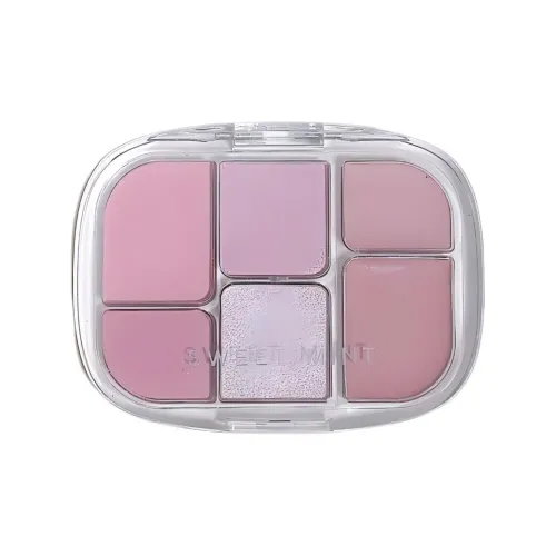 SWEET MINT Многофункциональный 6 Цвет Общий Палетка для теней Легко смешивается Водонепроницаемый Макияж