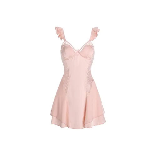 MIIOW Ночная сорочка Женская Розовый Лотос