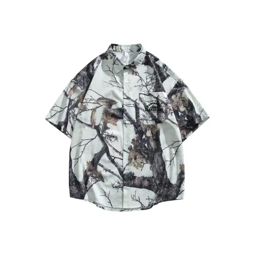 CLOR Рубашка Унисекс Ветка Камуфляж