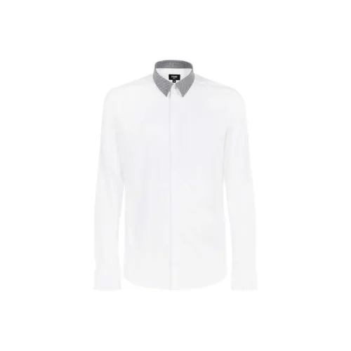 Fendi Белые Мужские Рубашки