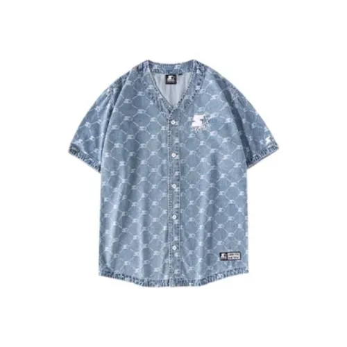 STARTER Рубашка Унисекс Джинсовый Синий