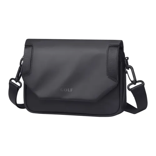GOLF Ткань Сумка через плечо Стандартная Мужская Туман Черный Элегантный Серый