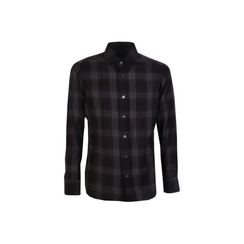 TOM FORD Темно-серые Мужские Рубашки