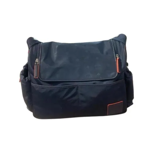 MCM Ottomar Ткань Сумка Сумка через плечо Сумка через плечо Большая Мужская Синяя