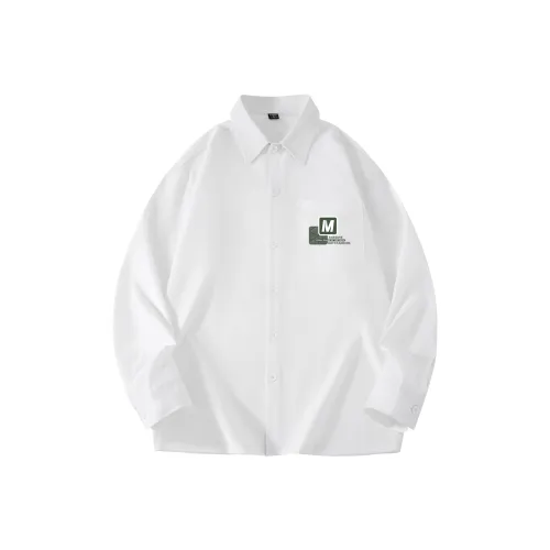 Хлопковые унисекс рубашки