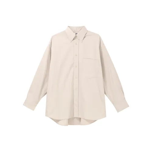 UNIQLO FW23 U Series Рубашка Мужская Светло-Серый