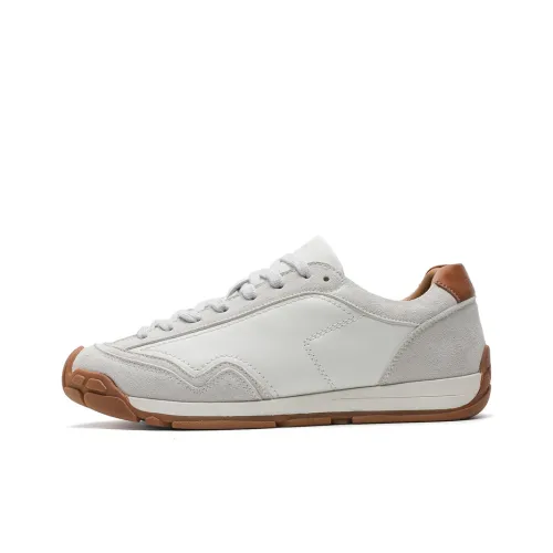 Bellum Han Slip-resistant Abrasion-resistant Low-top Skateboard Shoes Men's White Беллум Хан Противоскользящие Устойчивые к износу Низкие Кеды Скейтборд Мужские Белые