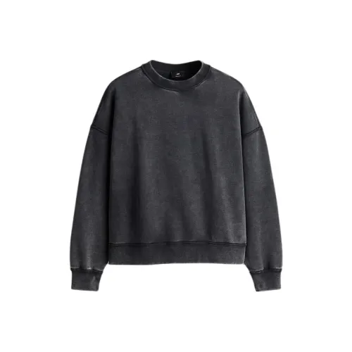 H&M Винтажный Черный Мужские Толстовки