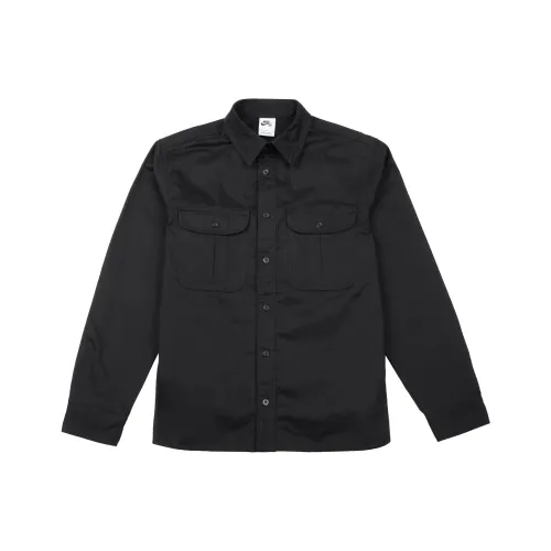 NIKE Черные Унисекс Рубашки