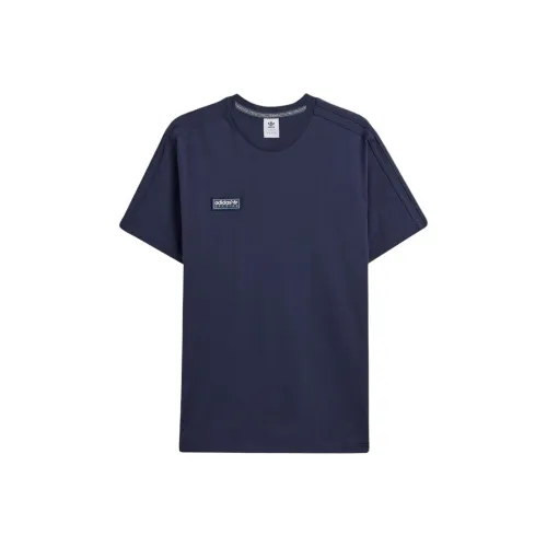 Adidas Originals SS25 T-Shirt Мужской Темно-синий