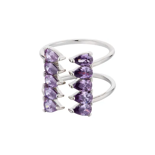 Glam Ever Регулируемые кольца с отверстием Женские