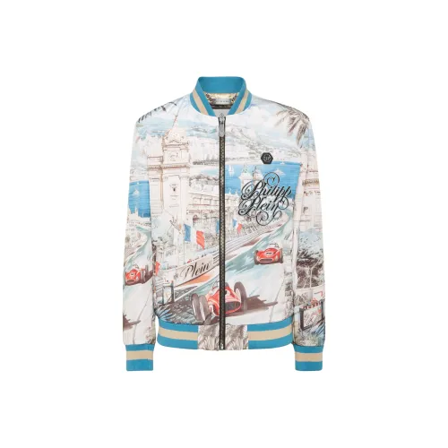 PHILIPP PLEIN SS25 Хлопковый пуховик Мужской Многоцветный