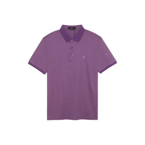 DIDIBOY SS24 Поло Мужское Розовое Фиолетовое