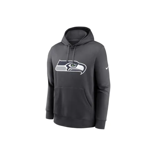 Nike NFLLogo FW24 Seattle Seahawks Клуб Свитшот Мужской Черный