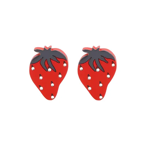 JW Anderson Серьги Женские Красные